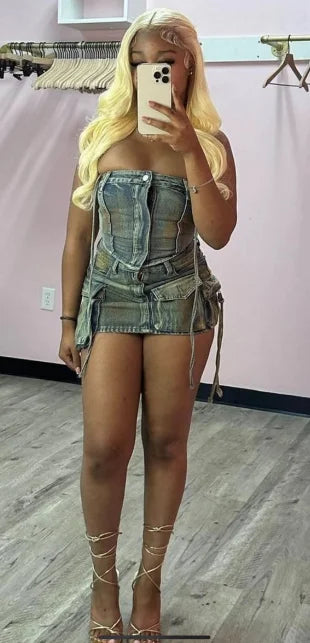 Trendy Denim Skirt Outfits Women Clothes 2026