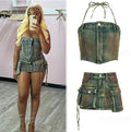 Trendy Denim Skirt Outfits Women Clothes 2026